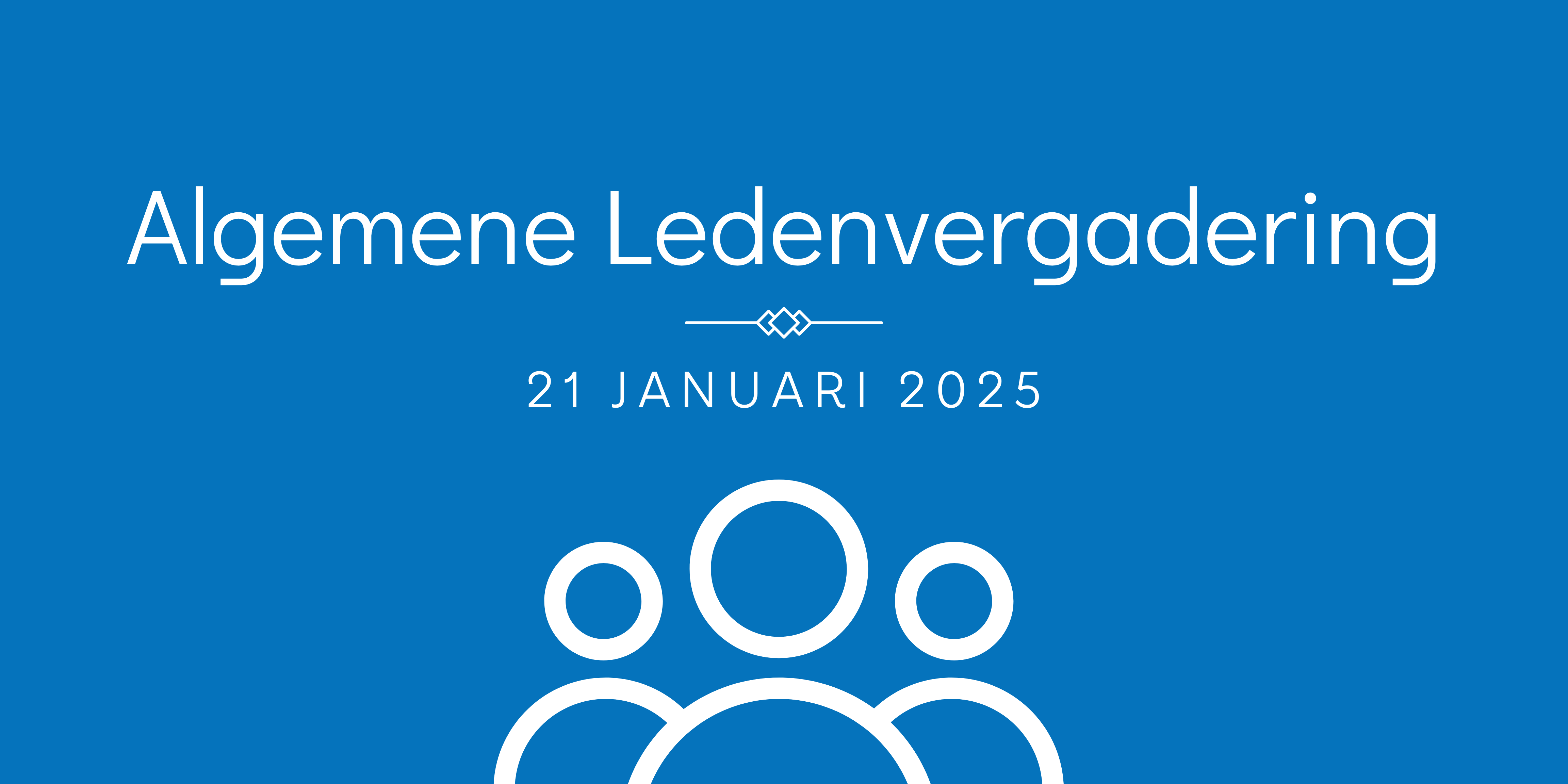 Uitnodiging Algemene Ledenvergadering VDL – 21 januari 2025