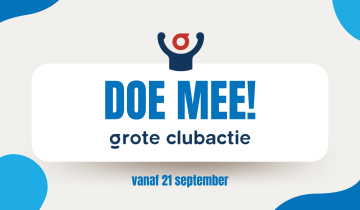 VDL doet mee aan de Grote Clubactie! Steun onze jeugd!