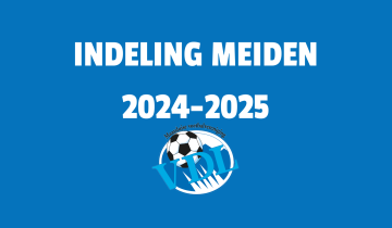 Voorlopige teamindelingen VDL MEIDEN seizoen 2024-2025